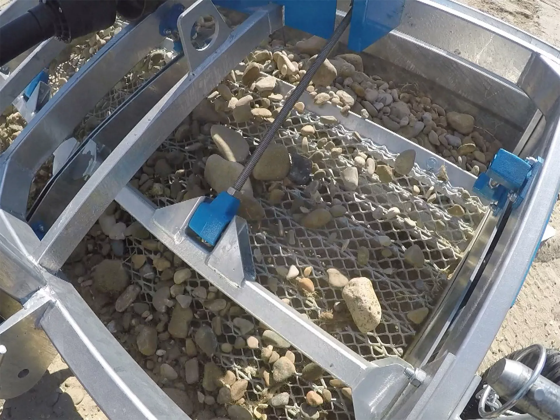 Beach Cleaning Machine Behind Tractor: Evolution 165