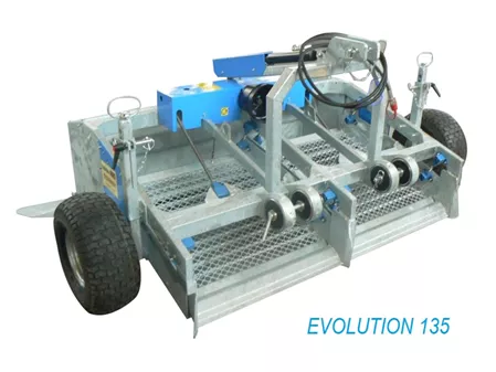 Beach Cleaning Machine Behind Tractor: Evolution 135
